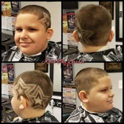 The Kut Shoppe - Light Fade w/Star Design