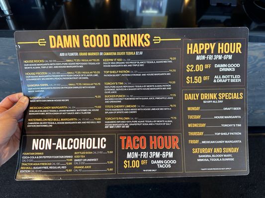 Menu photo 1 Torchy's Tacos San Antonio, TX