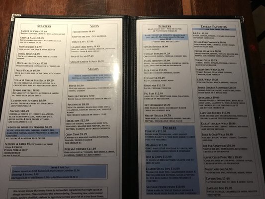 Menu photo 2 JJ's Tavern Florence, MA