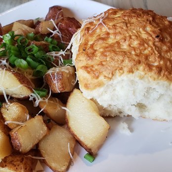 Biscuit Head - Gouda fries with biscuit - Breakfast & Brunch Near Me - Asheville, North Carolina