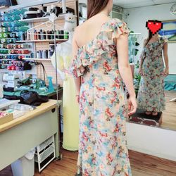 Kim's Tailoring and Cleaners - "When a beautiful dress finds its owner -- perfect!"