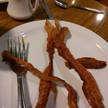 Denny's - Sad as hell excuse for bacon - American Near Me - Gilroy, California