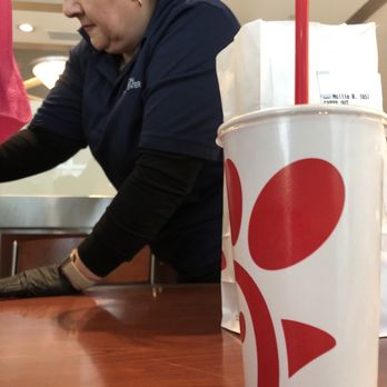 Chick-fil-A - Cleaning the table while I'm still eating - Fast Food Near Me - Towson, Maryland Chick-fil-A - Cleaning the table while I'm still eating - Fast Food Near Me - Towson, Maryland
