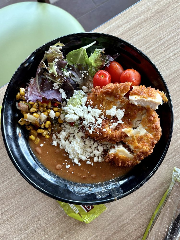 Food from Pollo Campero