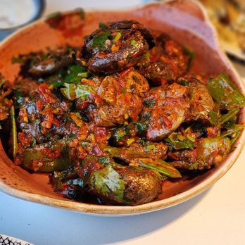 The Great Commoner - Batata harra, pretty good. I do wish they salted the potatoes a bit and served them crispy. - Breakfast & Brunch Near Me - Dearborn, Michigan