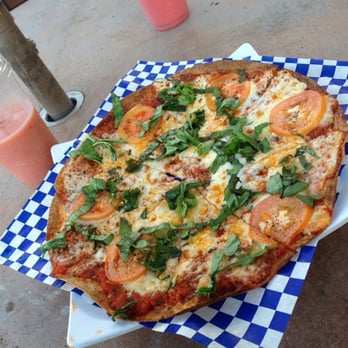 The Spot - I don't understand how this pizza can be so greasy without any meat - Juice Bars & Smoothies Near Me - Claremont, California The Spot - I don't understand how this pizza can be so greasy without any meat - Juice Bars & Smoothies Near Me - Claremont, California