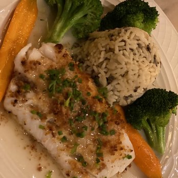 The Clinton House - Cod fish fillet with pilaf - Steakhouses Near Me - Clinton, New Jersey The Clinton House - Cod fish fillet with pilaf - Steakhouses Near Me - Clinton, New Jersey