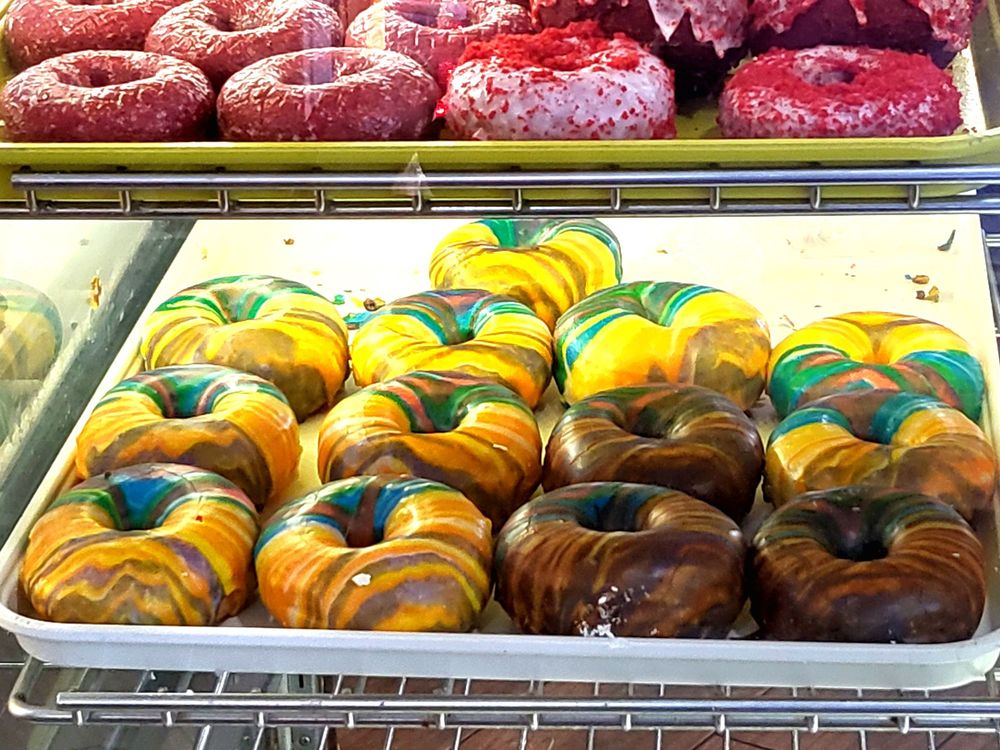 Rainbow Donuts Logo
