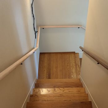 Martinez Stair Co. - Stairs with original and added new railing. - Decks & Railing Near Me - Concord, California Martinez Stair Co. - Stairs with original and added new railing. - Decks & Railing Near Me - Concord, California