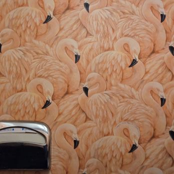 26 Beach Restaurant - Nice wall paper... - New American Near Me - Venice, California