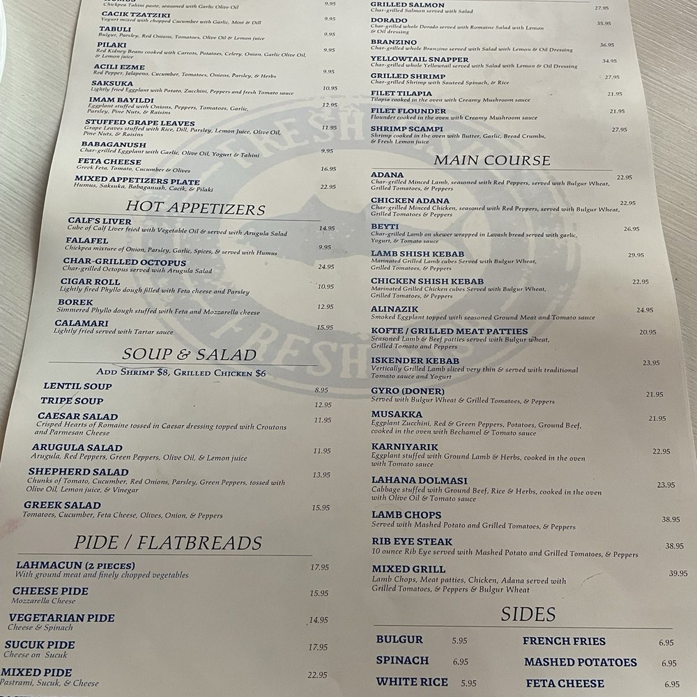 Alacati Mediterranean Restaurant - Menu - Turkish Near Me - Hallandale Beach, Florida Alacati Mediterranean Restaurant - Menu - Turkish Near Me - Hallandale Beach, Florida