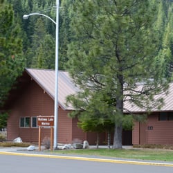 Wallowa Lake State Park - Marina in the off-season.