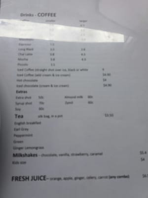 Menu photo 3 Baaia Sandgate, QLD