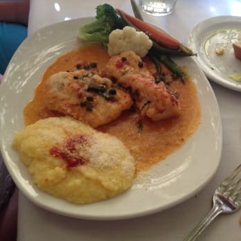 Chianti Reserve - Cod and Polenta- so delicious! - Italian Near Me - Pleasanton, California