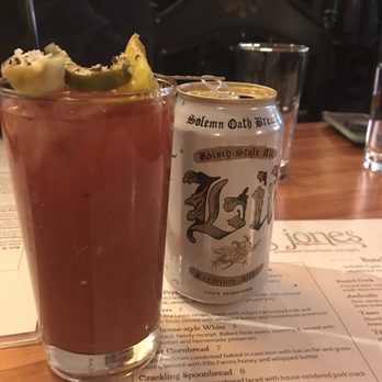 Big Jones - Bloody Marry & beer - Southern Near Me - Chicago, Illinois Big Jones - Bloody Marry & beer - Southern Near Me - Chicago, Illinois