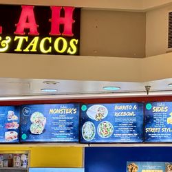 Yallah Chicken & Tacos - Menus at the restaurant