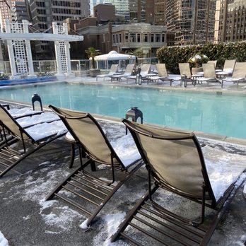 Fairmont Waterfront - Pool facing the city. - Hotels Near Me - Vancouver, British Columbia