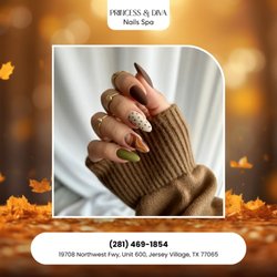 Princess & Diva Nails Spa - Give your everyday style a playful seasonal update with nails made for fall. Bring your favorite autumn inspiration and book with us!