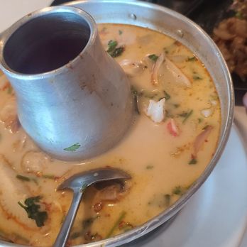 Kao Hom - Tom Kha Soup with Seafood - Thai Near Me - Van Nuys, California Kao Hom - Tom Kha Soup with Seafood - Thai Near Me - Van Nuys, California