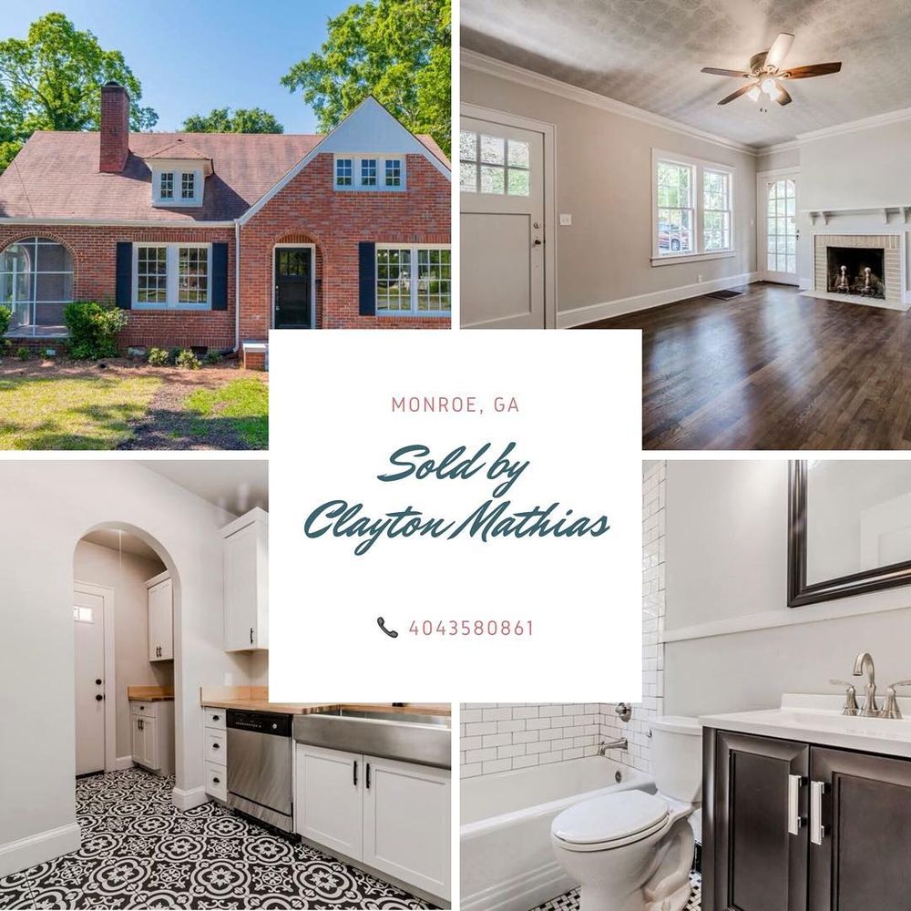 CLAYTON MATHIAS PALMER HOUSE PROPERTIES Contact Agent Monroe, GA