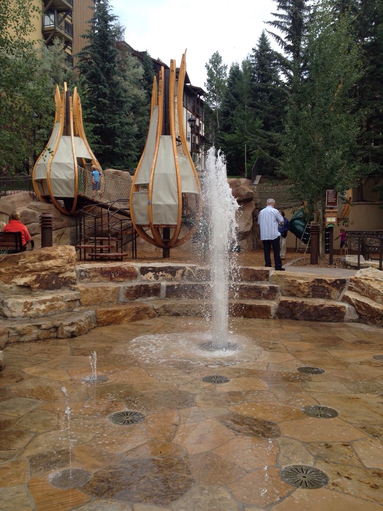 "Onion" playground In Lionshead Square, Vail Roadtrippers
