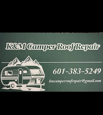 K&M Camper Roof Repair Logo