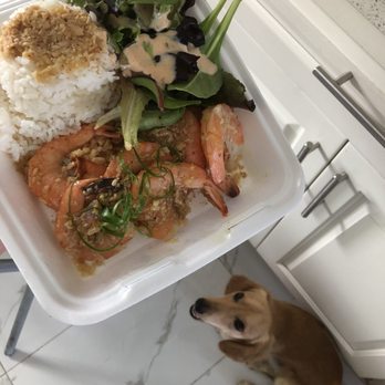 Guieb Cafe - $8 April shrimp plate - New American Near Me - Honolulu, Hawaii Guieb Cafe - $8 April shrimp plate - New American Near Me - Honolulu, Hawaii