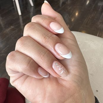 M2 Nail Lounge - Winnie did an amazing job at simple holiday design. Loved the end. Thank you - Nail Salons Near Me - Alhambra , California M2 Nail Lounge - Winnie did an amazing job at simple holiday design. Loved the end. Thank you - Nail Salons Near Me - Alhambra , California