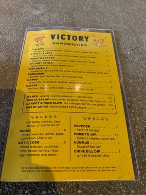 Victory Sandwich Bar by null