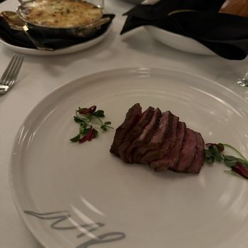 Marble Room Steaks and Raw Bar - A5 Miyazaki Kobe Strip Loin, Potato Gratin, and 12 piece Oysters - Steakhouses Near Me - Cleveland, Ohio Marble Room Steaks and Raw Bar - A5 Miyazaki Kobe Strip Loin, Potato Gratin, and 12 piece Oysters - Steakhouses Near Me - Cleveland, Ohio