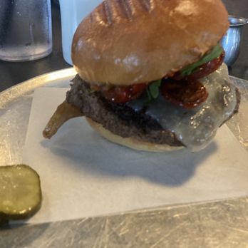 Moo Creamery - Spanish Chorizo Burger - Burgers Near Me - Bakersfield, California Moo Creamery - Spanish Chorizo Burger - Burgers Near Me - Bakersfield, California
