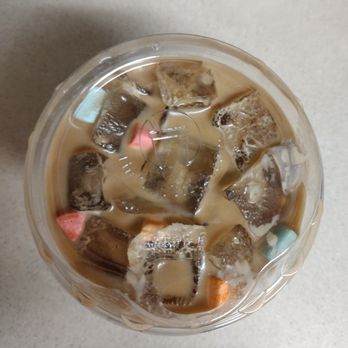 Char and Stave - Cocoa Pebbles Cereal Milk Latte (with Lucky Charms on top) - Distilleries Near Me - Ardmore, Pennsylvania Char and Stave - Cocoa Pebbles Cereal Milk Latte (with Lucky Charms on top) - Distilleries Near Me - Ardmore, Pennsylvania