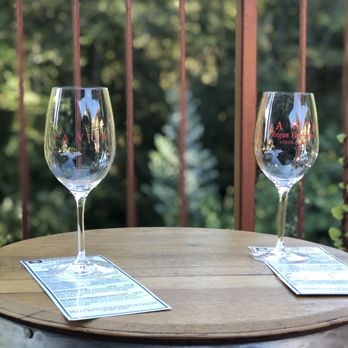 Bargetto Winery - two wine glasses on a table - Wineries Near Me - Soquel, California Bargetto Winery - two wine glasses on a table - Wineries Near Me - Soquel, California