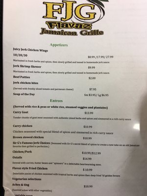 Menu photo 8 Flavaz Jamaican grille Riverview, FL Menu photo 8 Flavaz Jamaican grille Riverview, FL