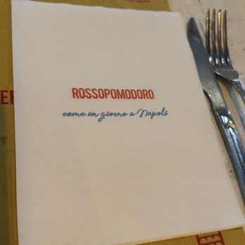 Rossopomodoro - Napkin - Napoletana Near Me - Venezia, VE Rossopomodoro - Napkin - Napoletana Near Me - Venezia, VE