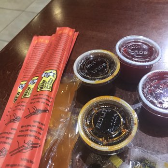 Rice Pot - Pack your own sauces and chop sticks for orders to-go. I like! - Chinese Near Me - Duncanville, Texas