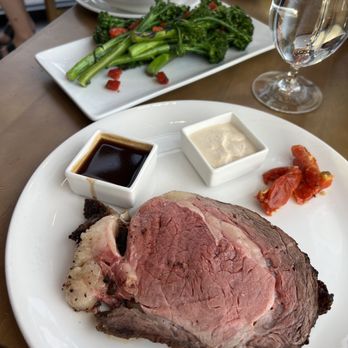 Ginger and Baker - Prime rib, broccolini, smashed potatoes. - Cafes Near Me - Fort Collins, Colorado Ginger and Baker - Prime rib, broccolini, smashed potatoes. - Cafes Near Me - Fort Collins, Colorado