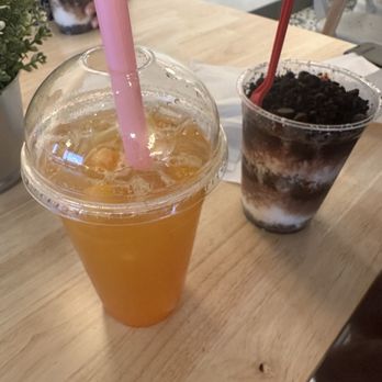 Snoba cafe - Peach Ade + Snow Boy - Desserts Near Me - Wichita Falls, Texas Snoba cafe - Peach Ade + Snow Boy - Desserts Near Me - Wichita Falls, Texas