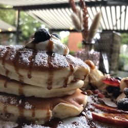 Tante Emma - Pancakes mit Quark und Früchten