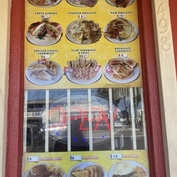 Rivera's Tacos - Menu as of 9/14/22 - Mexican Near Me - Long Beach, California