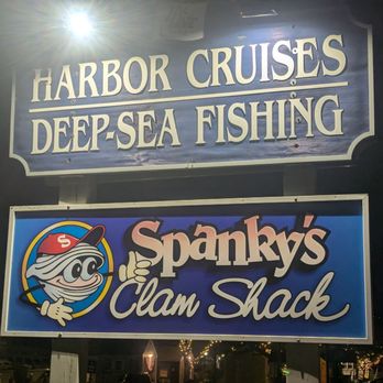 Spanky's Clam Shack - Welcome sign - Seafood Near Me - Hyannis, Massachusetts Spanky's Clam Shack - Welcome sign - Seafood Near Me - Hyannis, Massachusetts