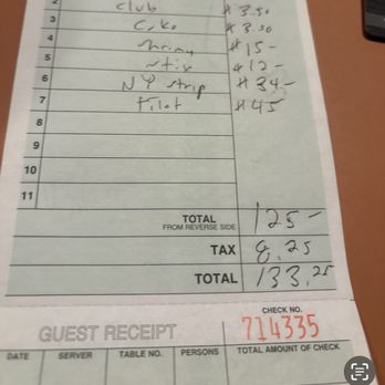 Kathie & Glenn's Steakhouse - Look at these prices for this garbage food - Steakhouses Near Me - Wallington, New Jersey Kathie & Glenn's Steakhouse - Look at these prices for this garbage food - Steakhouses Near Me - Wallington, New Jersey