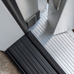 Kelly Window & Door - square cut weather stripping instead of mitered