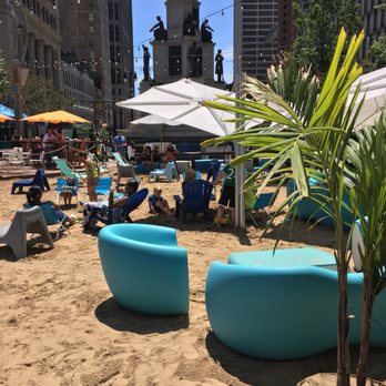Campus Martius Park - Summer pop up beach in the park! - Parks Near Me - Detroit, Michigan Campus Martius Park - Summer pop up beach in the park! - Parks Near Me - Detroit, Michigan