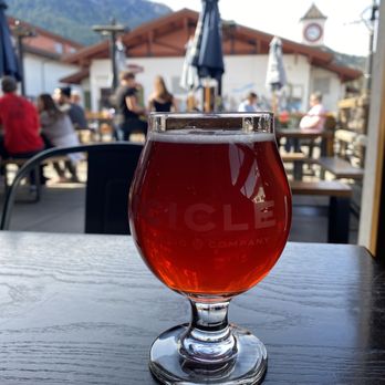 Icicle Brewing - Inside looking out. Hibiscus sour. - Brewpubs Near Me - Leavenworth, Washington Icicle Brewing - Inside looking out. Hibiscus sour. - Brewpubs Near Me - Leavenworth, Washington
