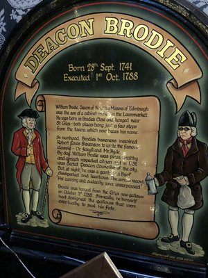 Menu photo 5 Deacon Brodies Tavern Edinburgh, EDH