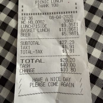 Back Porch - Reasonably priced lunch for two. - American Near Me - Lake Alfred, Florida