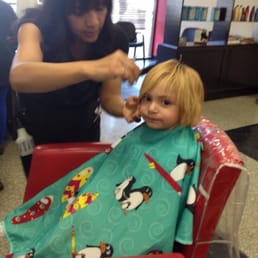 Picolito getting his first hair cut with minny she is an awesome hair stylist Picolito getting his first hair cut with minny she is an awesome hair stylist