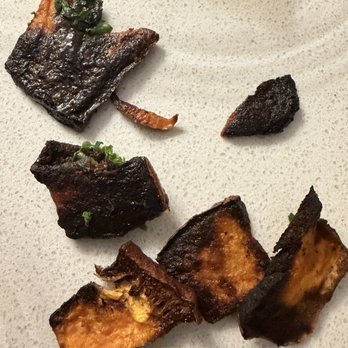 sweetgreen - Healthy Salads, Wraps, and Bowls - Burnt pieces of sweet potato in my $20 salad bowl - Salad Near Me - San Diego, California