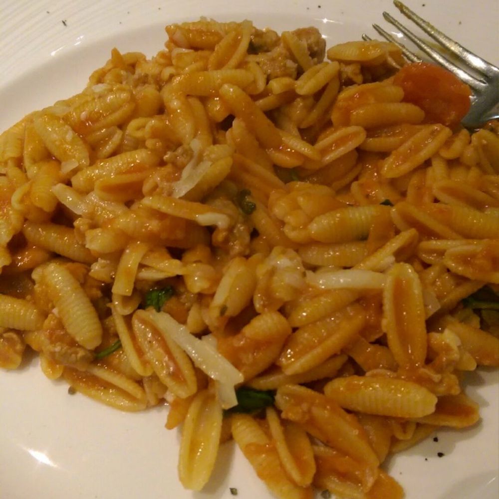 Malloreddus Pasta, a traditional Sardegna pasta shape. Malloreddus Pasta, a traditional Sardegna pasta shape.